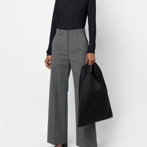 Mm6 Margiela large fabric triangle tote bag